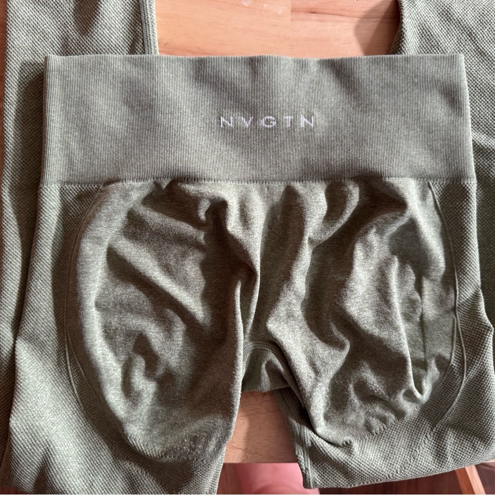 NVGTN Sage Green Seamless Shorts